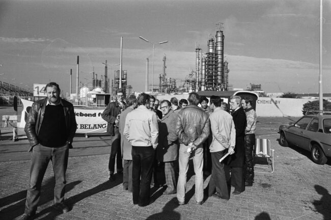 Staking bij Shell 1979 works council